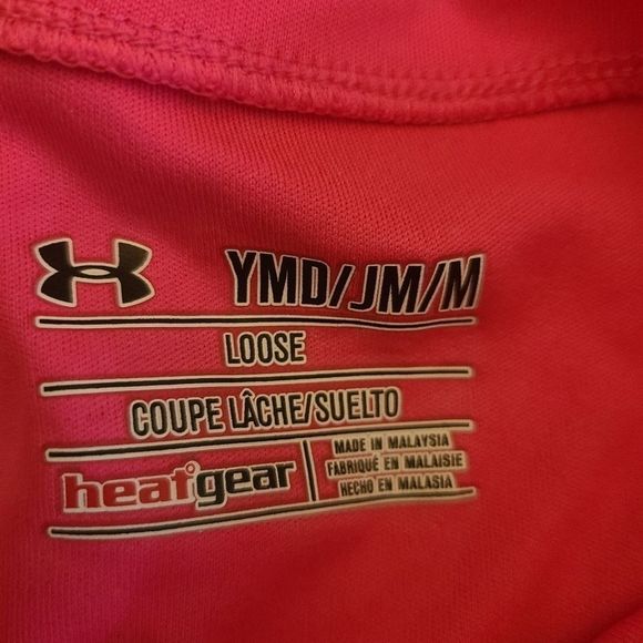 Under Armour girls long sleeve size medium NWOT - Picture 3 of 3